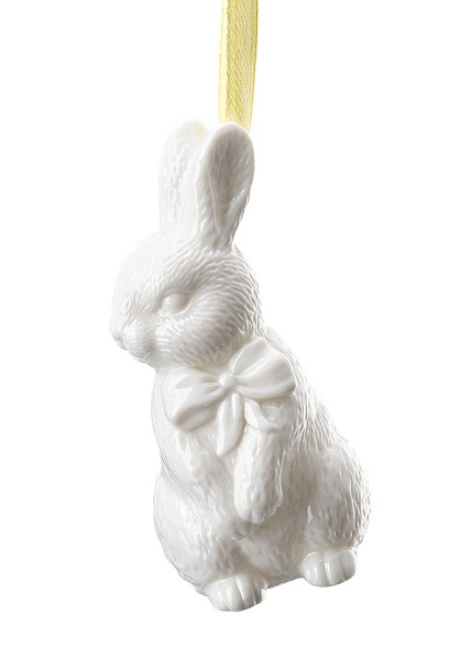 Hutschenreuther Hasenfiguren weiß Anhänger&quot;Hase stehend&quot; 6 cm