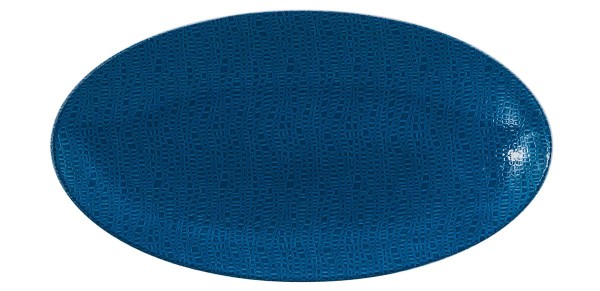 Seltmann Life Fashion Classic Blue Servierplatte oval 40x26 cm