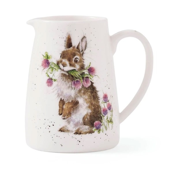 Royal Worcester Wrendale Designs WNUS4393-XL Minikrug (Kaninchen) 8x8 cm, 125 ml
