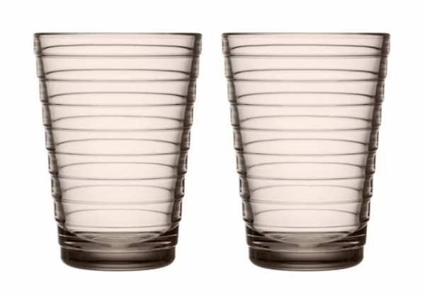 Iittala Aino Aalto 1051123 Glas 33cl - linen 2stk