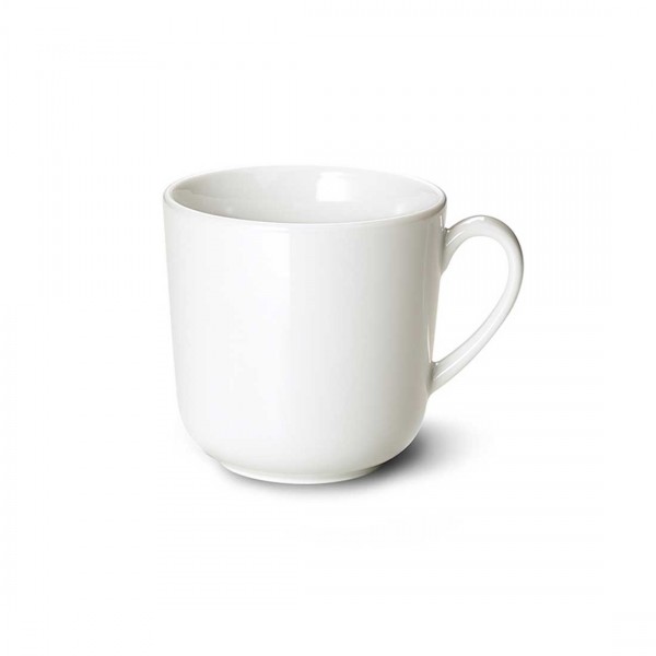 Dibbern Solid Color 2014400000 Weiß Becher mit Henkel 0,32 l