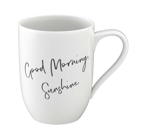 Villeroy &amp; Boch Statement 1016219656 Becher mit Henkel Good Morning, Sunshine