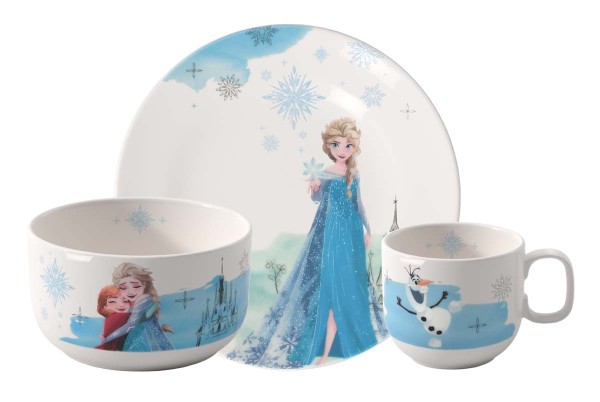 Villeroy &amp; Boch Disney Frozen 1486808427 Geschirr Set 3tlg.