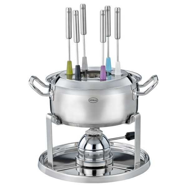 Rösle 132042 Fondue-Set mit Gasbrenner