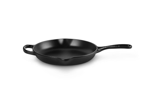 Le Creuset Gusseisen - Signature 20182230000422 Brat- und Servierpfanne rund 23cm - Schwarz Matt