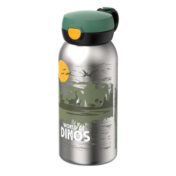 Mepal Campus 107488065381 Thermoflasche mit Klappdeckel 0,5l - Dino