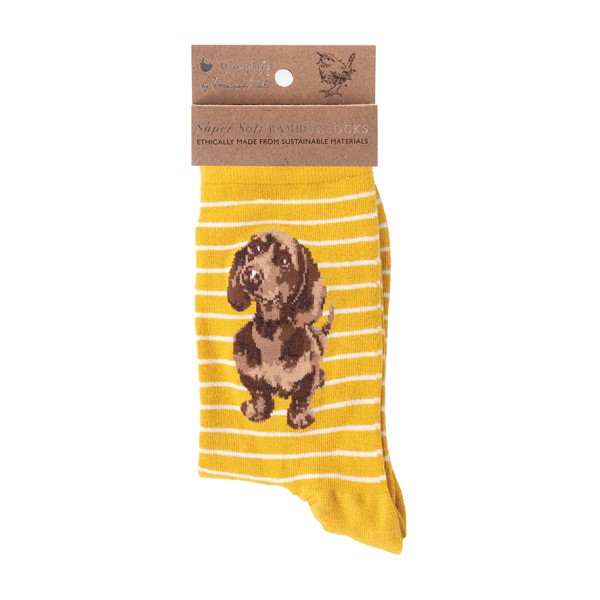 Wrendale Frauensocken SOCK018 "Little One" - Hund
