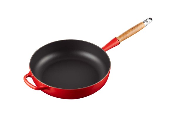 Le Creuset Pfannen 20259280600422 Sautépfanne Signature 28cm - Kirschrot