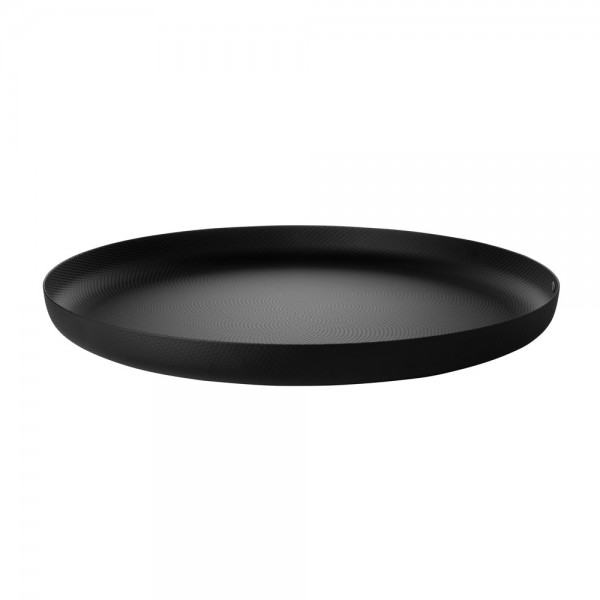 Alessi JM14/35 BT Tablett rund 35cm - Schwarz