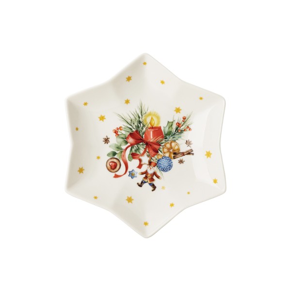 Hutschenreuther Weihnachtslieder 2026 Morgen, Kinder Sternschale 24 cm