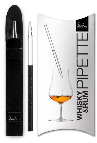 Eisch Gentleman 180457 Whisky/Rum Pipette 999/170 Schwarz
