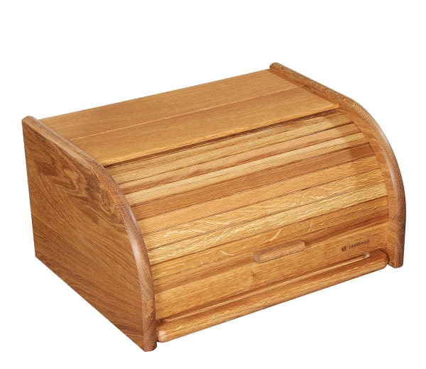 Zassenhaus Eiche 065091 Brotkasten COUNTRY mit Brett, 40 x 30 cm