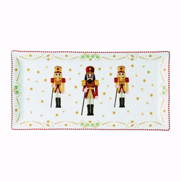 Hutschenreuther Christmas Love Platte eckig 36cm