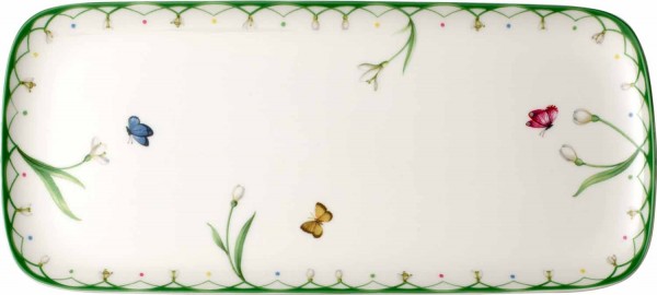 Villeroy &amp; Boch Colourful Spring 1486632221 Kuchenplatte rechteckig 35 x 16 cm