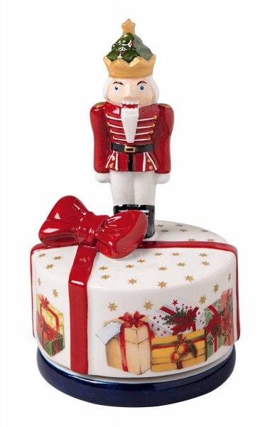 Weihnachtswelt von Villeroy &amp; Boch Nostalgic Melody Nussknacker, drehend (6308) 9 x 15 cm