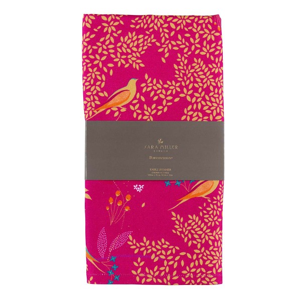 Portmeirion Sara Miller Chelsea SMCP9108-XW Tischläufer 250x35cm - Pink