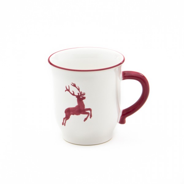 Gmundner Bordeauxroter Hirsch 0320TSHS09 Schokotasse (0,3L)