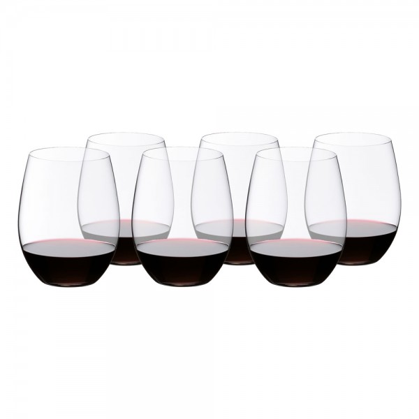 Riedel The O-Wine-Tumbler Cabernet/Merlot 6er-Set , Höhe 12,1 cm, 620 ml