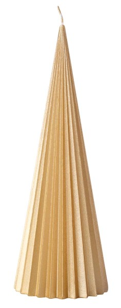 Villeroy &amp; Boch Christmas Chic 14-8677-7429 Kerze Baum gold 8,5 x 8,5 x 24 cm