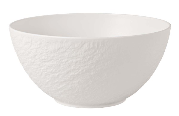 Villeroy &amp; Boch Manufacture Rock Blanc 1042403170 Salatschüssel 24cm, 2,4l