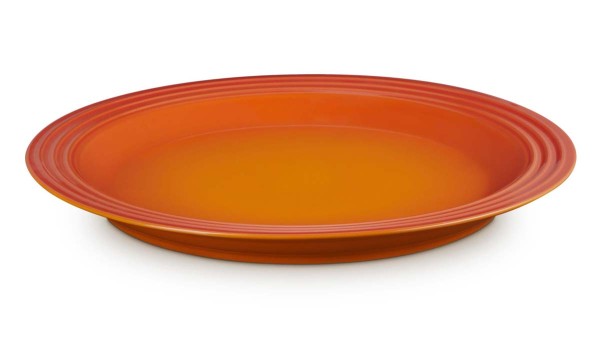 Le Creuset Steinzeug 70202270907080 Speiseteller 27cm - Ofenrot