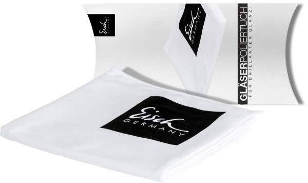 Eisch 180155 Gläserpoliertuch 942 weiß
