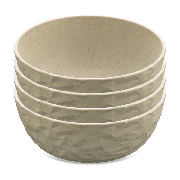 Koziol CLUB 5004700 4x Bowl 0,7 - Nature Desert Sand