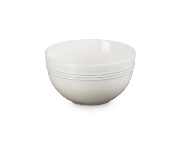 Le Creuset Steinzeug 70166357160099 Snackschälchen Coupe 12cm 0,35L - Meringue