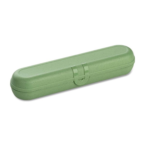 Koziol KLIKK 7034703 Besteck Etui - Nature Leaf Green