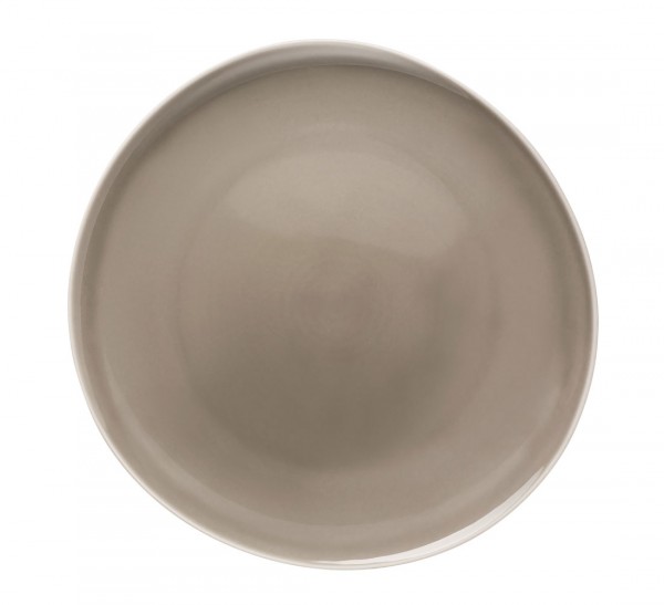 Rosenthal Junto Pearl Grey Teller flach 27 cm (Relief unten)