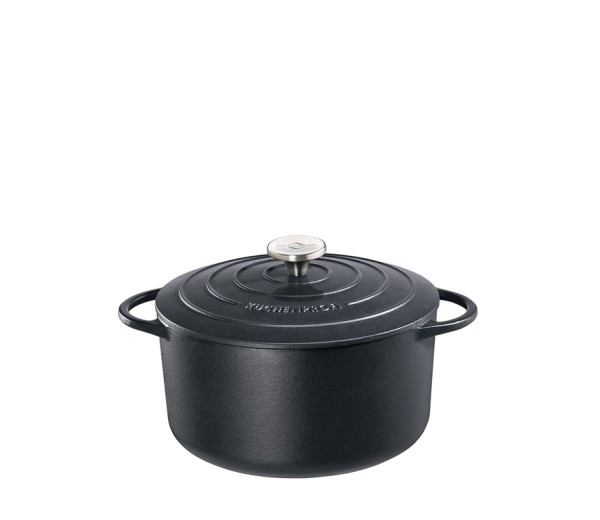 Küchenprofi Provence 0401001026 Bratentopf rund 26cm - Classic Black