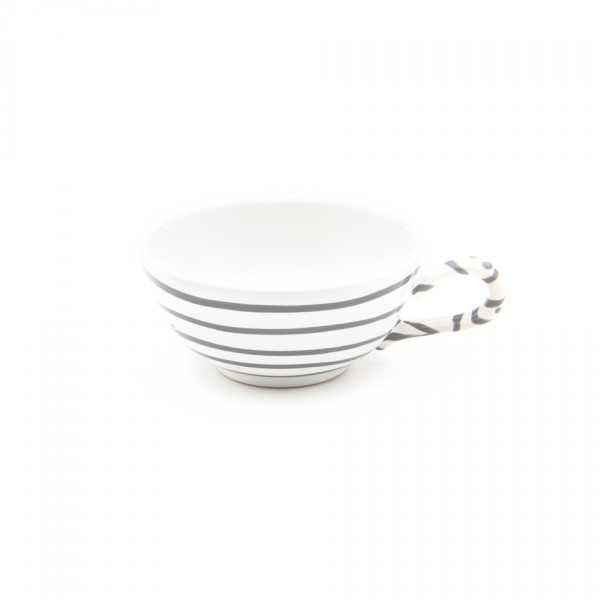 Gmundner Keramik Graugeflammt Tee-Obertasse glatt classic (TTGL11) 0,17 l