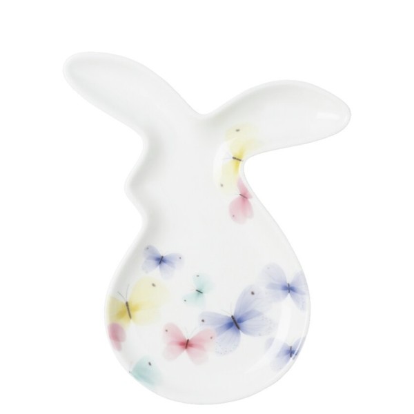 Hutschenreuther Frühlingsgrüße Blumenwiese Hasenschale 19 cm