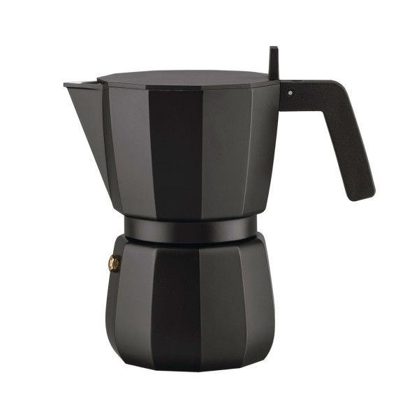 Alessi Moka DC06/6 B Espressokocher schwarz 0,30 l