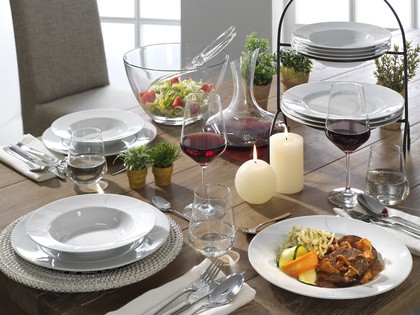 Friesland La Belle, weiß Tafel-Set 12-tlg.