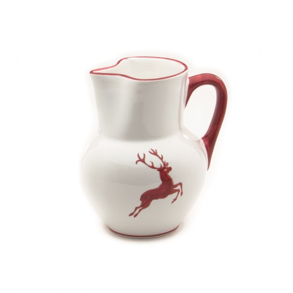 Gmundner Rubinroter Hirsch 0318KRWF10 Krug Wiener Form (1,5L)