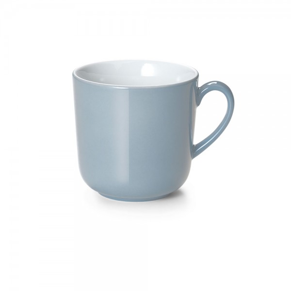 Dibbern Solid Color 2014500050 Lichtgrau Becher mit Henkel 0,45 l
