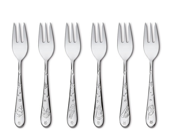 Villeroy & Boch Toy's Delight Cutlery 12-6564-9600 Kuchengabel-Set 6tlg.