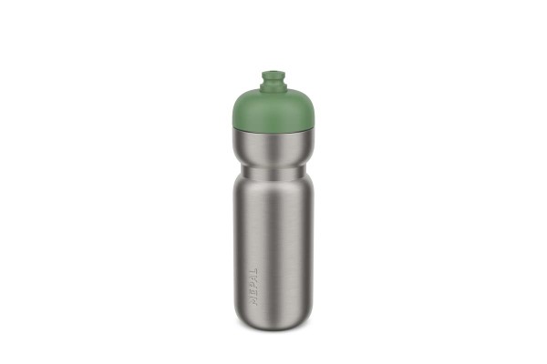 Mepal Active - Pull 103009094500 Edelstahl-Trinkflasche 800ml - Moss Green