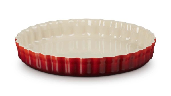 Le Creuset Steinzeug 71120280600001 Tarteform 28cm 2,1L - Kirschrot