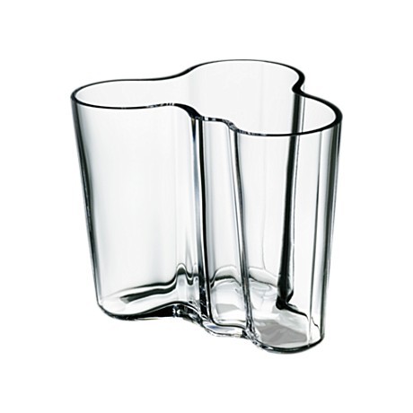 iittala Alvar Aalto Kollektion Vase klar 9,5 cm