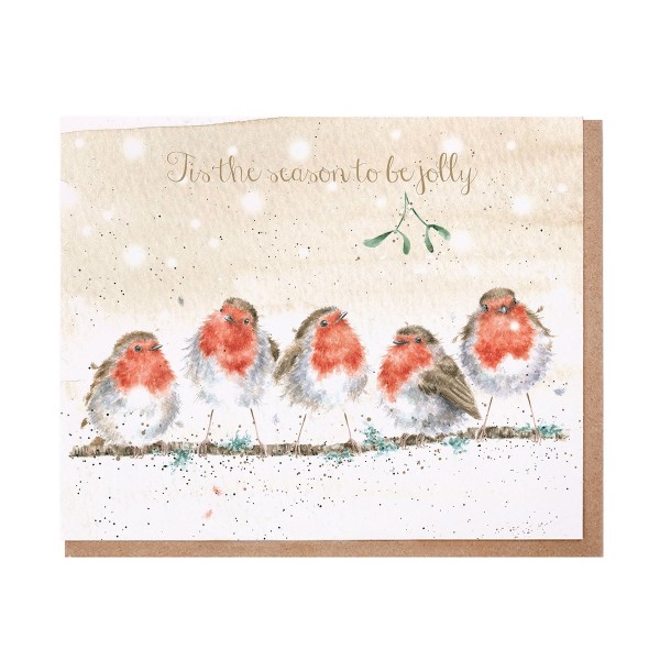 Wrendale Karten JX063 Tis' the Season to be Jolly