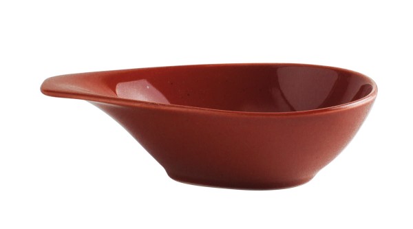 Kahla Homestyle siena red Schale mit Griff 0,40 l