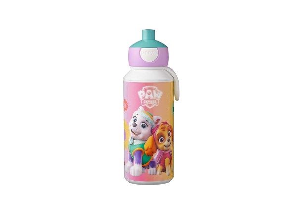 Mepal Campus 107410065397 Trinkflasche Pop-Up 400ml - Paw Patrol Girls