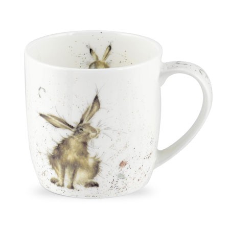 Royal Worcester Wrendale Designs MMKE5629-XS Becher mit Henkel 0,31l - Good Hare Day
