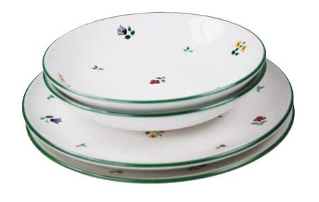 Gmundner Keramik Streublume Dinner for two, classic (STMC04SET)