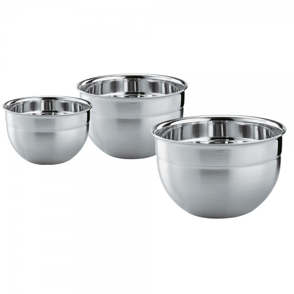 Rösle Schüsseln 15700 Schüssel-Set hoch 3-tlg. / 16, 20, 24 cm
