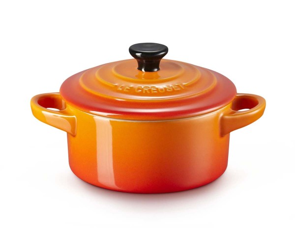 Le Creuset Steinzeug 71901100900100 Mini-Cocotte 10cm 0,25L - Ofenrot