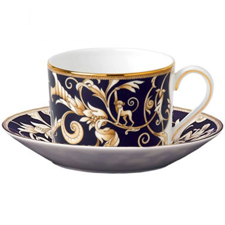 Wedgwood Cornucopia Tee-Obere Imperial mit Untertasse 14 cm