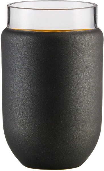 Eisch COSMO gold schwarz (465/18) Vase 18 cm